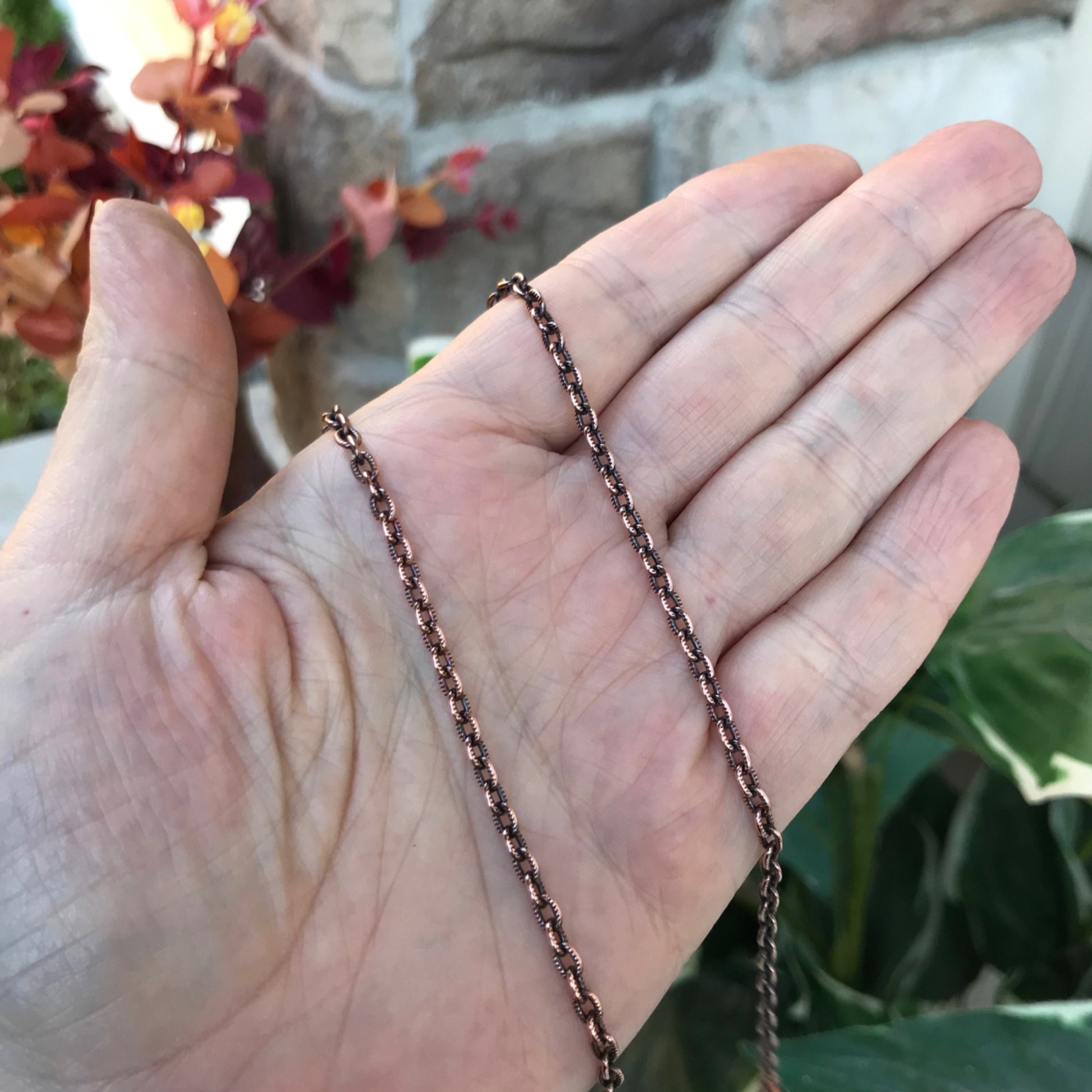 Copper 3.4 mm Cable Chain
