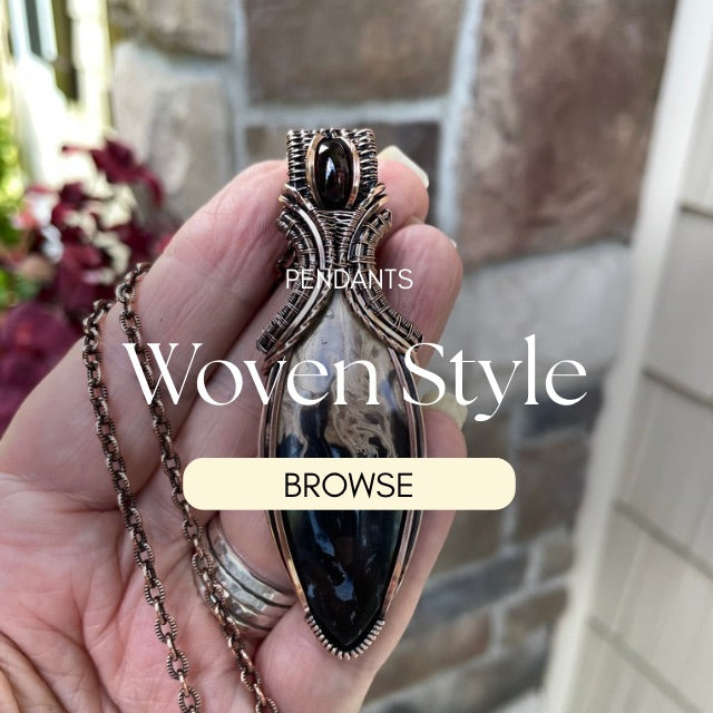Woven Pendants