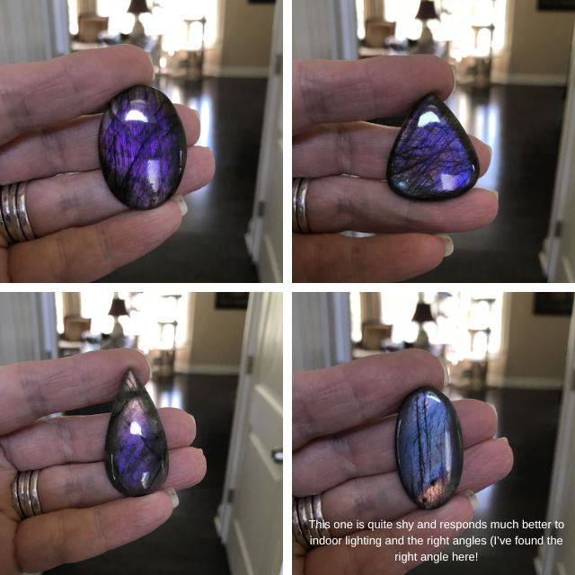 Labradorite Cabochons LOT #2 (Set of 8)